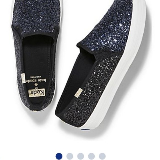BN KEDS X Kate Spade New York Double Decker Glitter Women s Fashion Footwear Flats on Carousell