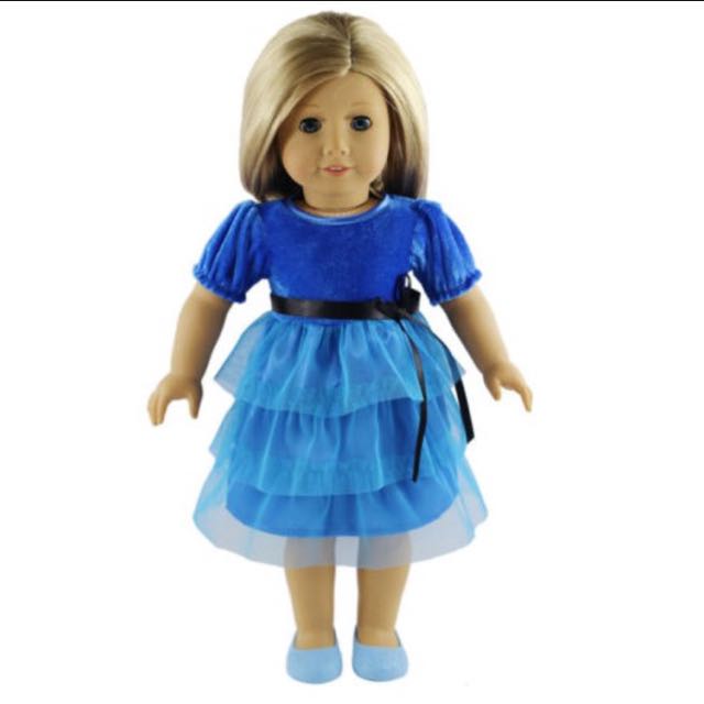 Bnip 18 Inch Doll Clothes Party Dress Fits American Girl Doll Journey Girl Doll Our Generation Doll Toys Games Bricks Figurines On Carousell