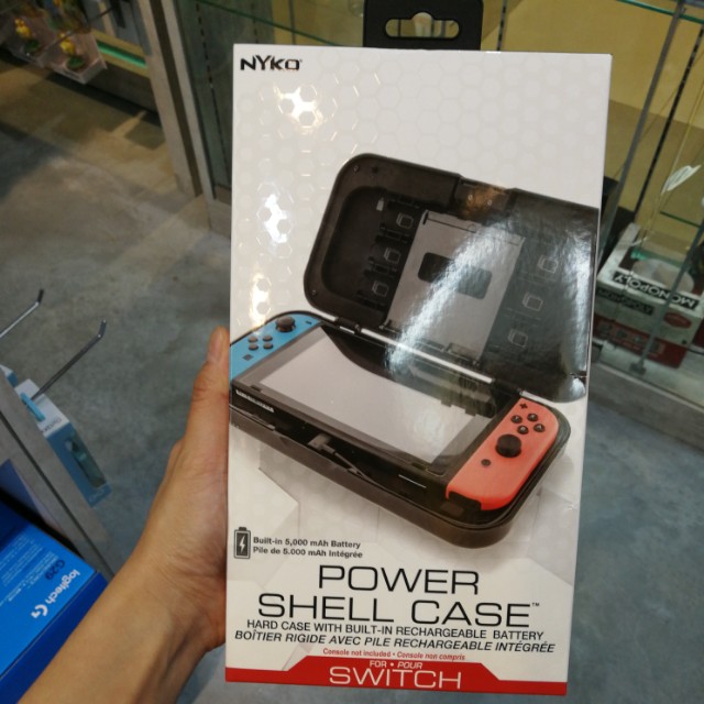 nyko power shell case for nintendo switch