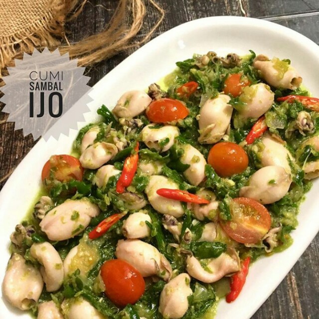 Cumi Cabe Ijo Makanan Minuman Makanan Instan Di Carousell