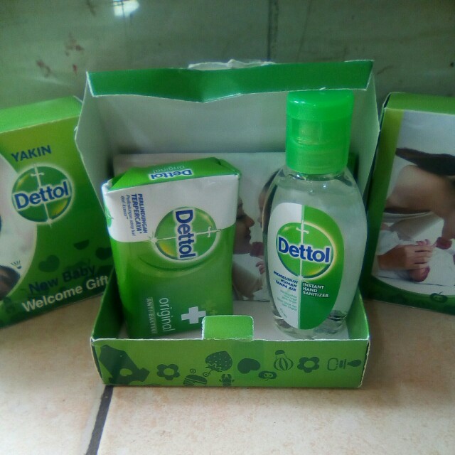 Dettol New Baby Sabun Dan Hand Sanitizer Kesehatan Kecantikan Kulit Sabun Tubuh Di Carousell