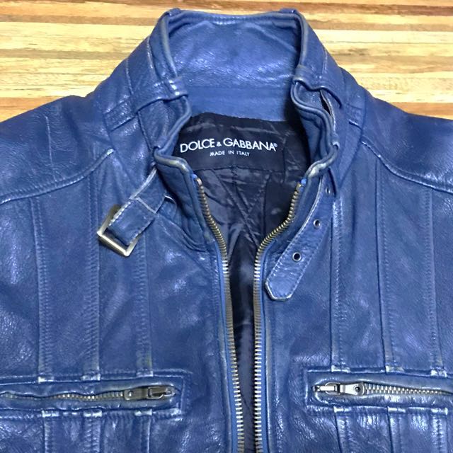 Dolce and Gabbana Leather Moto Jacket (Category: Luxury Apparel) located in Baguio. Submitted by chicopao (Listing ID 151004561, Image 2). Description: Authentic Dolce and Gabbana Leather Moto Jacket. Bought at the Dolce and Gabbana Store in Los Angeles, CA. Size: Large In Excellent Used Condition Feel free to ask for additional photos. .