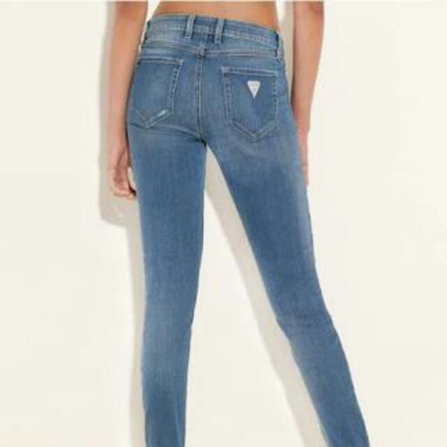 Guess marilyn 3 clearance zip skinny low