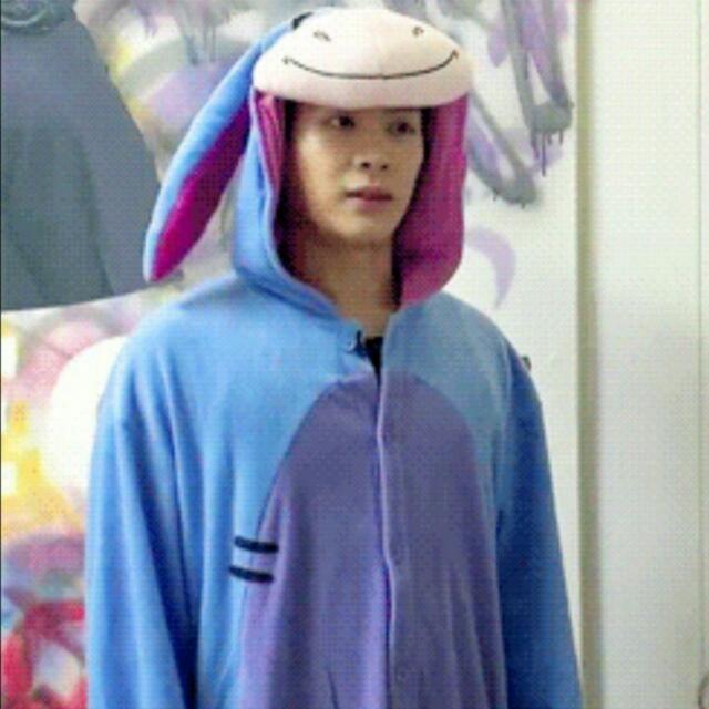 Kigurumi Onesie Pyjamas Cosplay Eeyore For Readystock Jackson Got7 Inspired Wear Blackfriday K Wave On Carousell