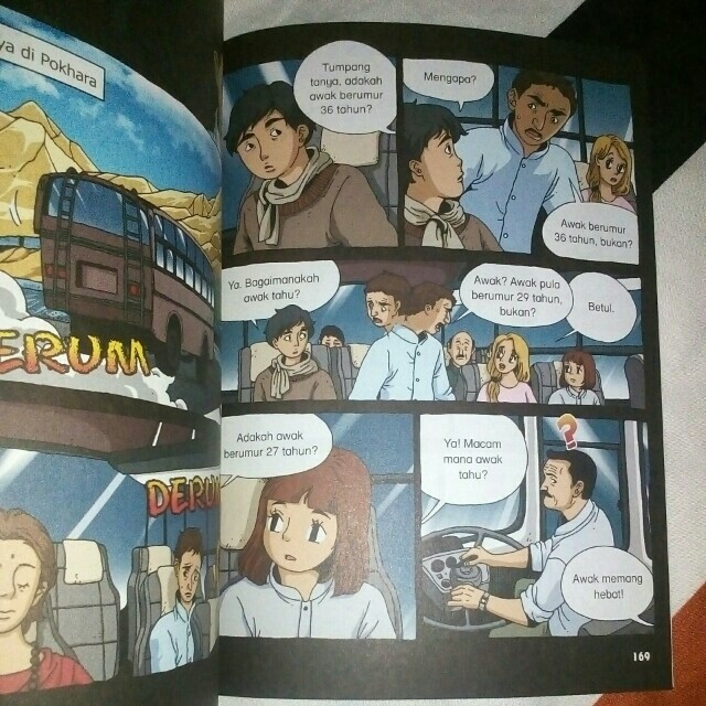 Komik Hantu Siri Global Books Stationery Comics Manga On Carousell
