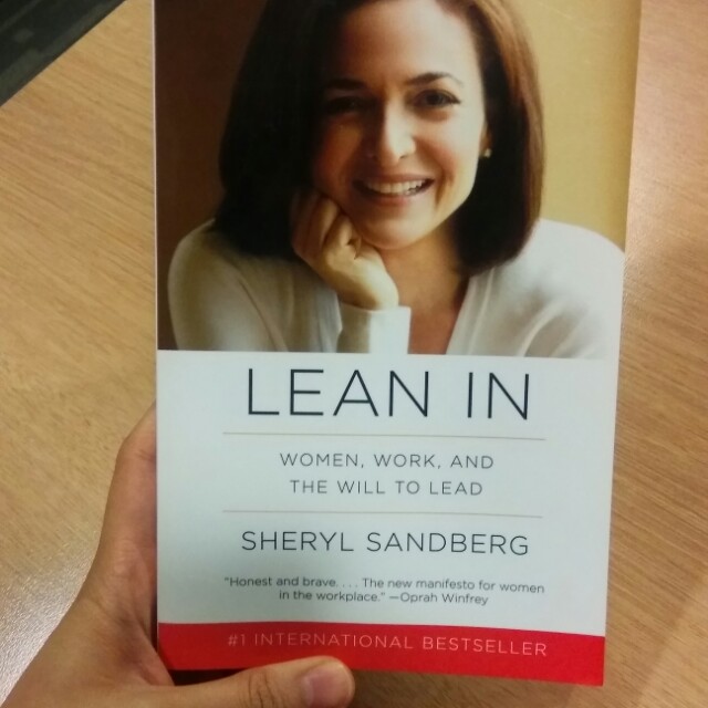 Lean In Women Work And The Will To Lead Books Stationery