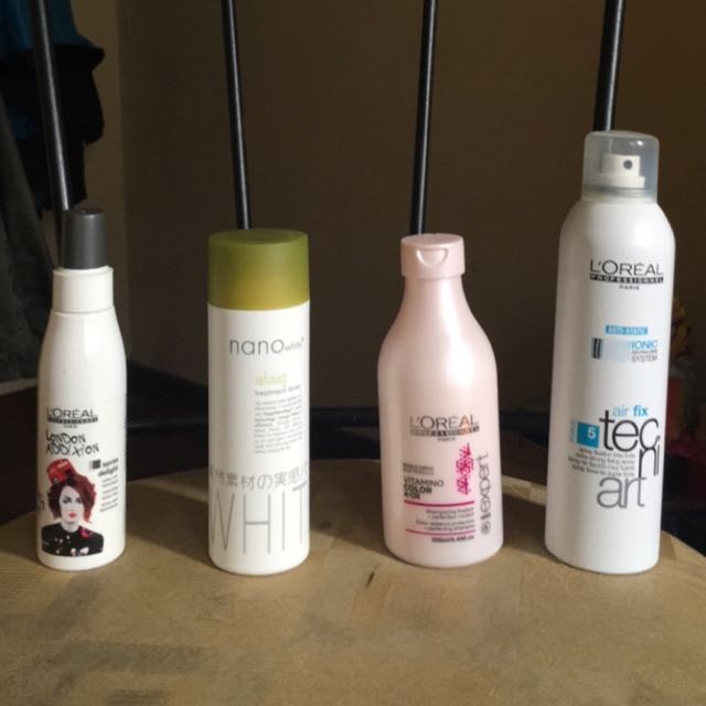 Loreal Hair Gel Nano White Toner Loreal Color Shampoo Loreal