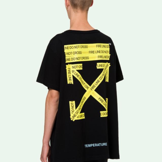 Fire line do not cross shirt best sale