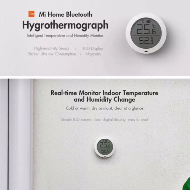 [ORIGINAL] XIAOMI Mijia Bluetooth Hygrothermograph Temperature