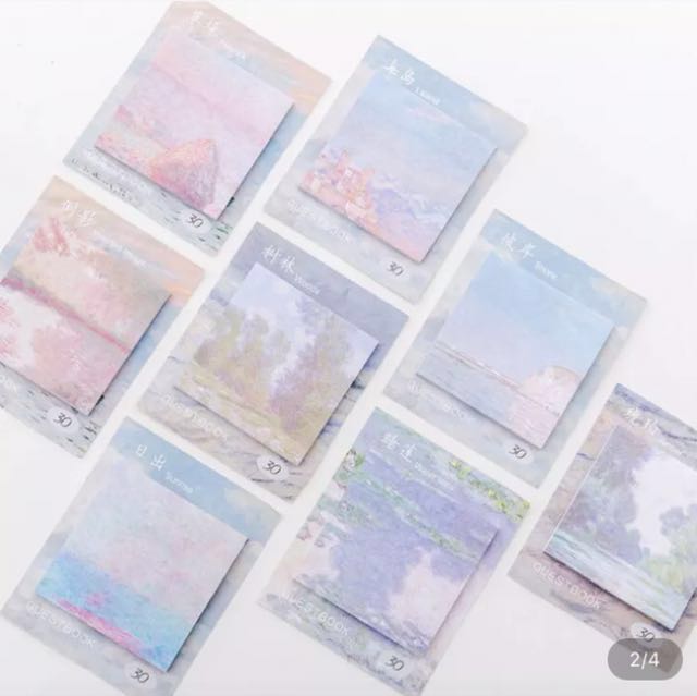 Post It Note (Category: Stationery & School Supplies) located in Singapore. Submitted by qjdr_0619 (Listing ID 141720656, Image 1). Description: pre-order for nice scenery post-it note at only $1 If you want to have the post-it, pm me now...... WeChat ID: ernerngoh Chat through carousell .