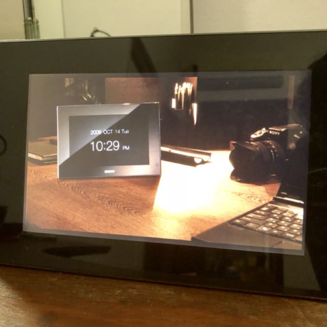 Preloved Sony Dpf V900 9inch Digital Photo Frame