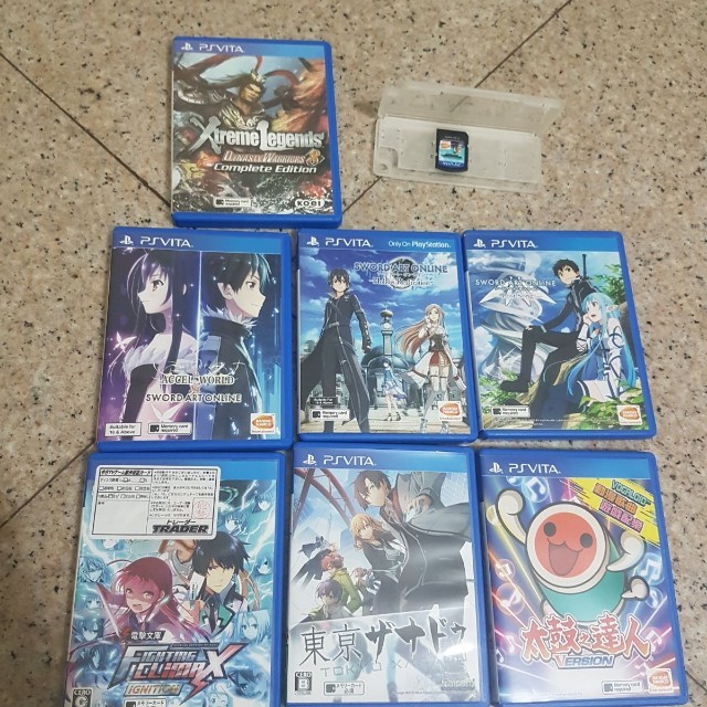 anime games for ps vita