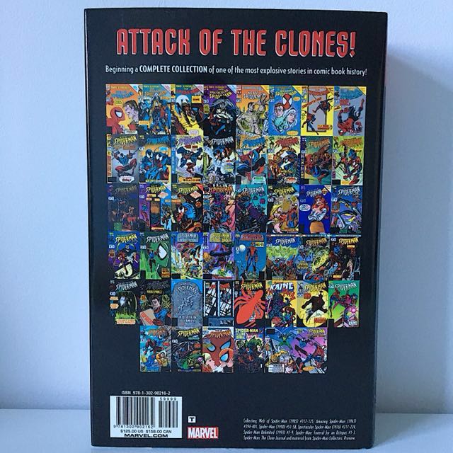 Spider Man Clone Saga Omnibus Vol 1 Books Stationery Comics Manga On Carousell
