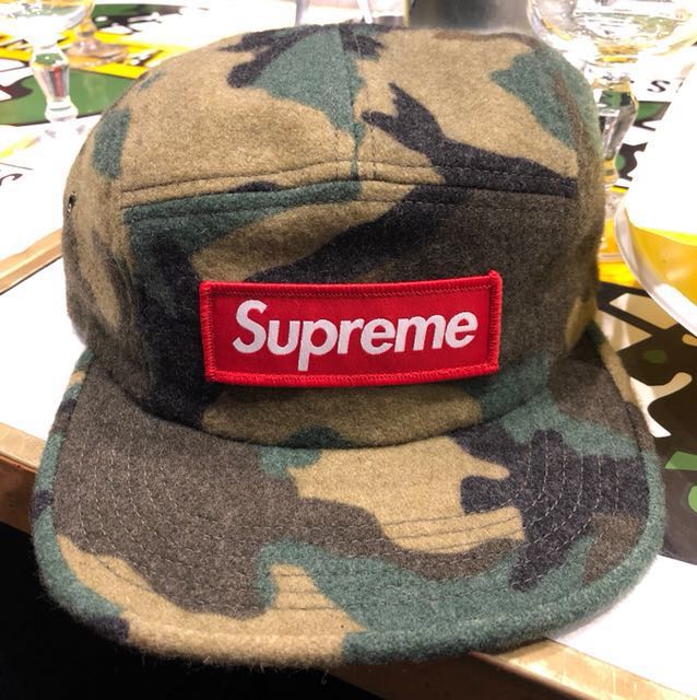 Supreme camo best sale 5 panel