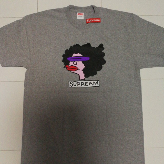 supreme gonz tee grey