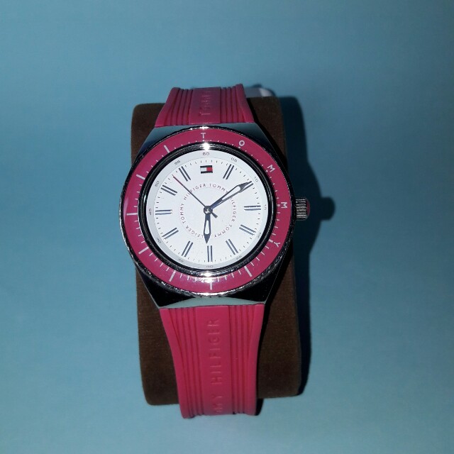 tommy hilfiger watch pink