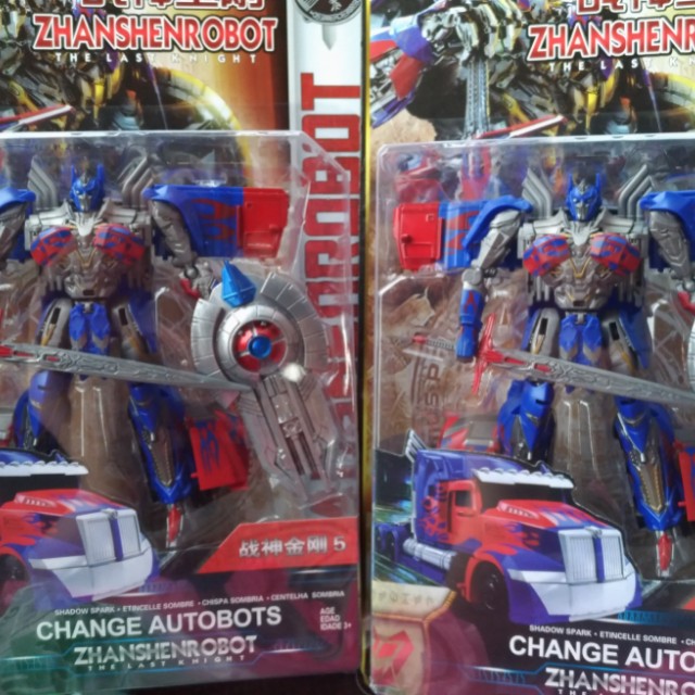 Transformers K.O. Budget AOE TLK Optimus Prime READY STOCK