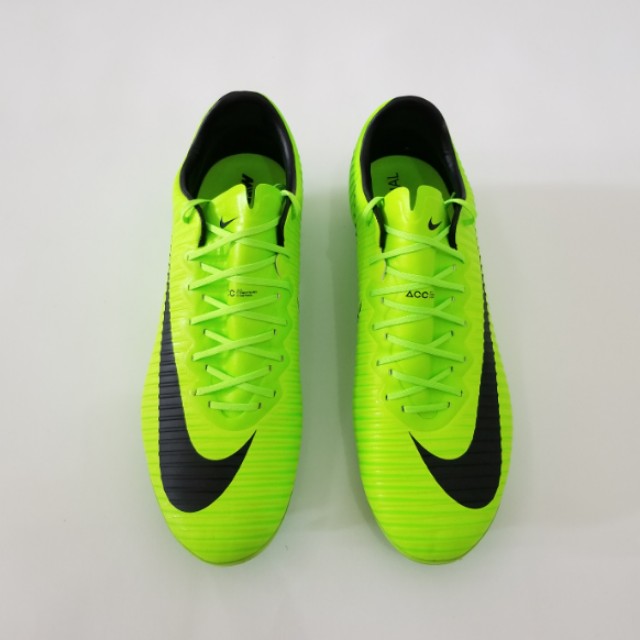 USED MINT Nike Mercurial VAPOR XI FG Electric Green