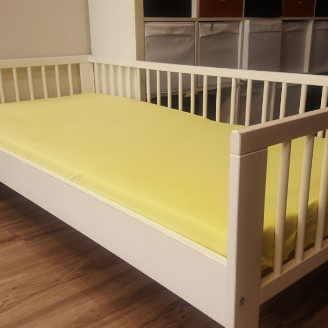 White ikea Day Bed for kids, Babies & Kids, Babies & Kids Fashion on