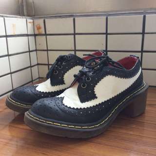 Air space 低跟撞色牛津鞋