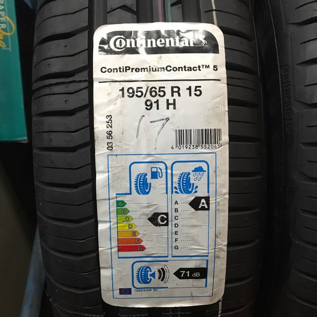 195 65r15 Continental Cpc5 Car Accessories On Carousell