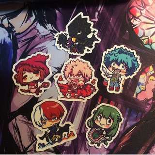 Boko No Hero Fantasy Glitter Stickers