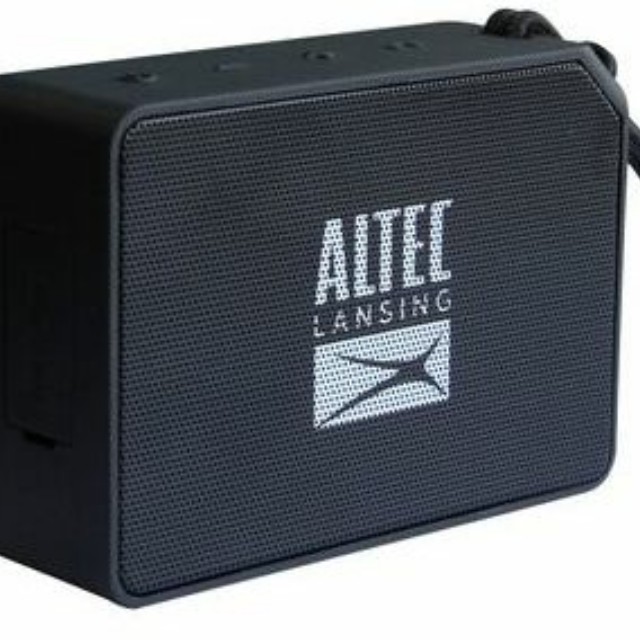 altec lansing one waterproof bluetooth speaker