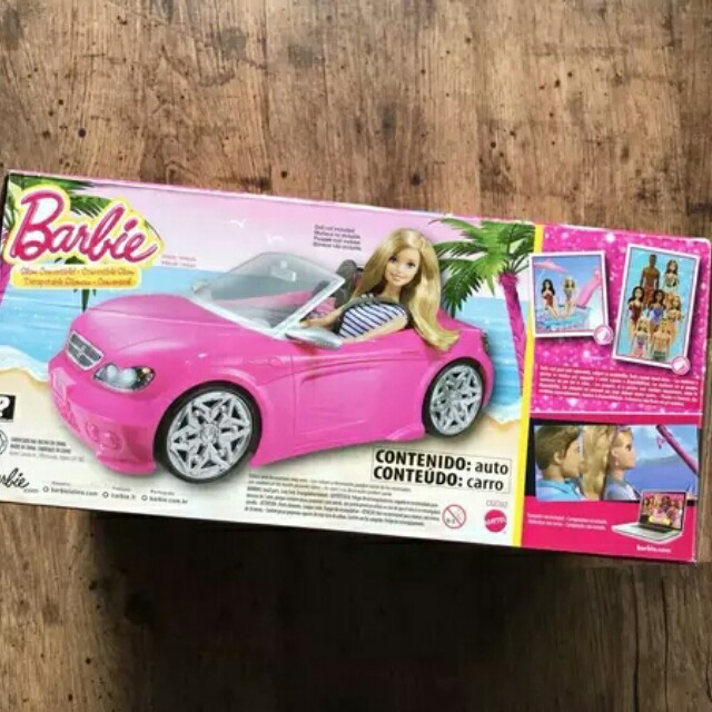 barbie glam convertible car