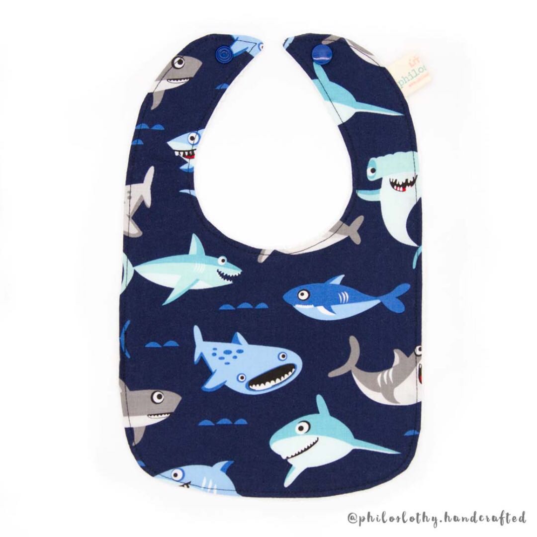baby shark bib