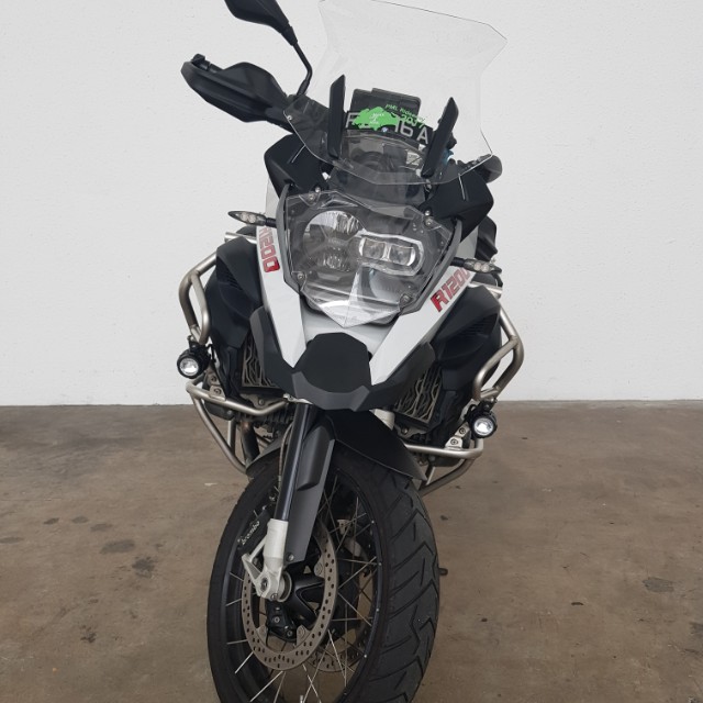 BMW Lowered Suspension R1200GS Adv with 2 Digit Number Plate for sale