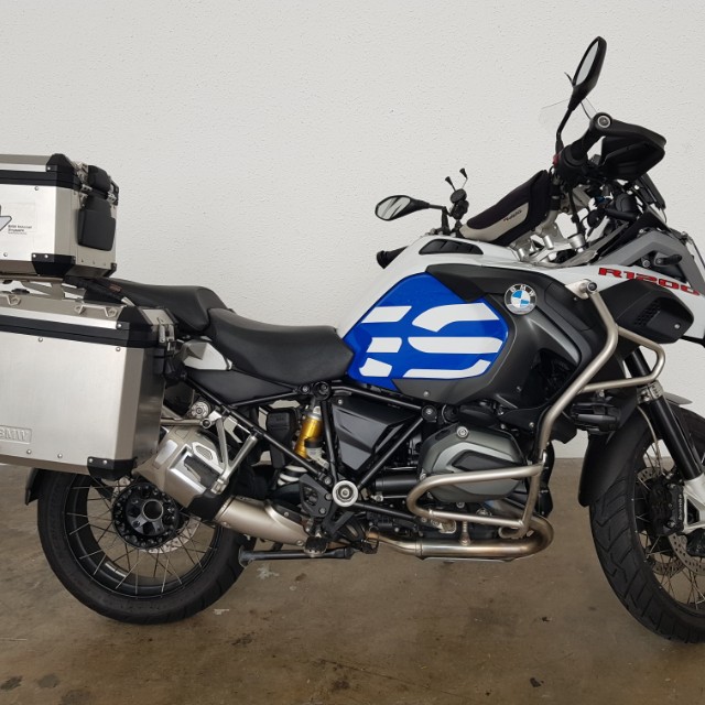 BMW Lowered Suspension R1200GS Adv with 2 Digit Number Plate for sale