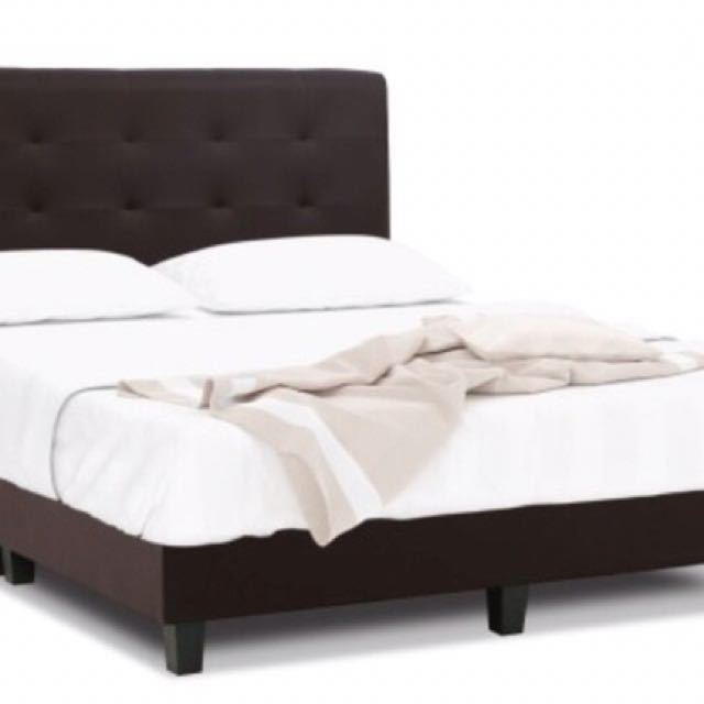 Boston 10 Euro Top Double Offset Coil Mattress Bedframe