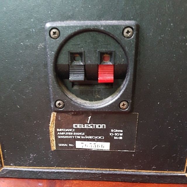 Celestion 1 Bookshelf Speaker Electronics Audio On Carousell