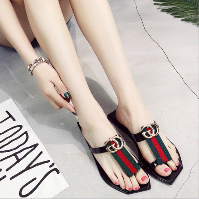 gucci inspired sandals