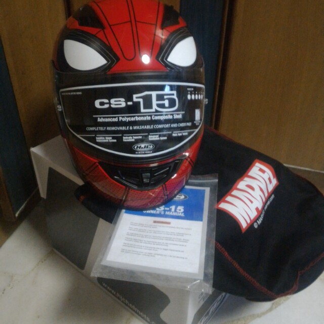 Hjc cs top 15 spiderman