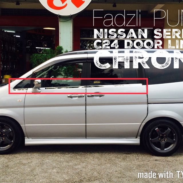 Nissan Serena C24 Door Lining Chrome Auto Accessories On Carousell