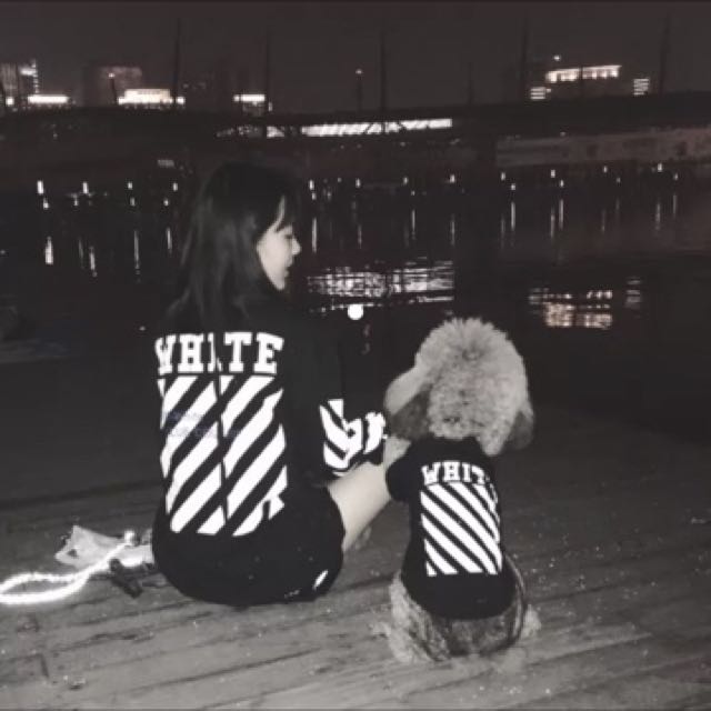 Off white dog shirt Clearance
