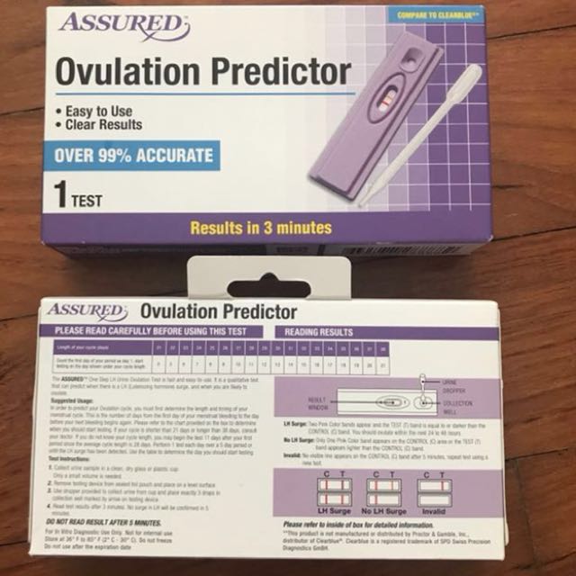 Ovulation Test Kit Health Beauty Hand Foot Care On Carousell