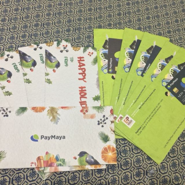 Paymaya Visa Card, Tickets & Vouchers, Store Credits on Carousell