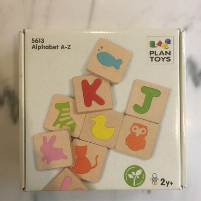 plan toys alphabet