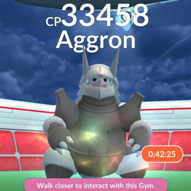 aggron raid pokemon go