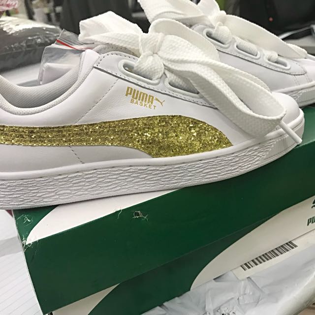 Basket heart glitter women's sneakers 2025