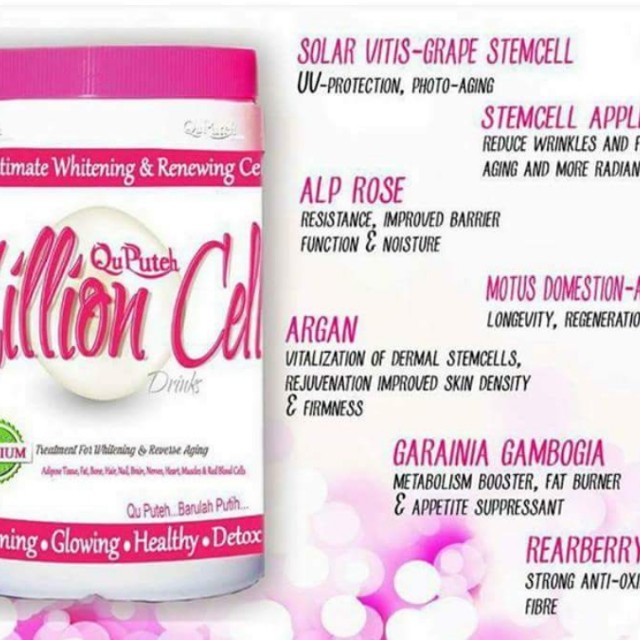 Qu Puteh Million Cells Health Beauty Hand Foot Care On Carousell