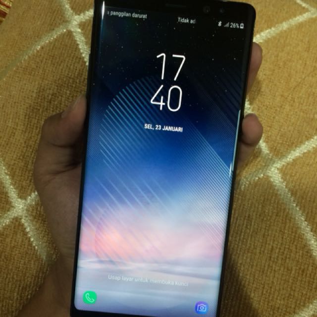 Samsung Galaxy Note 8 Midnight Black 64gb Duos Sein Second