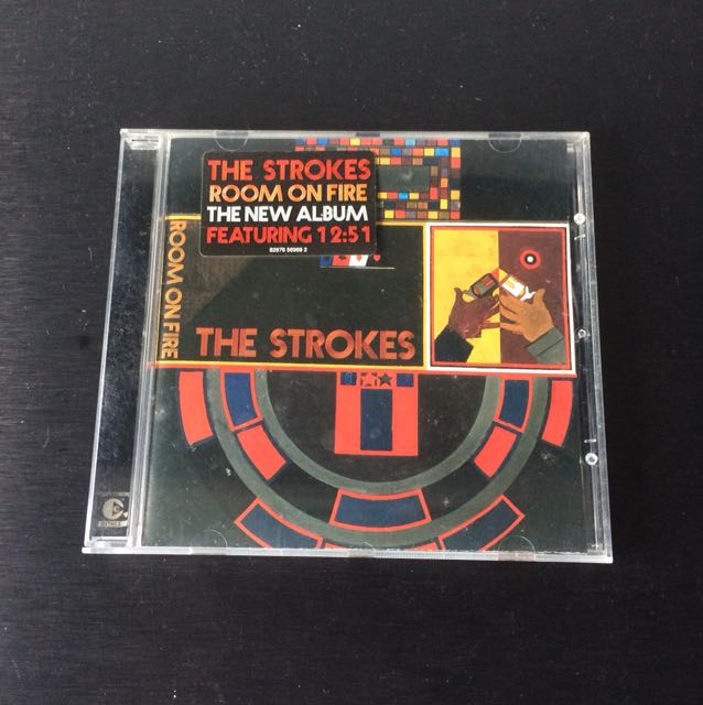 The Strokes Room On Fire Album Music Disc Music