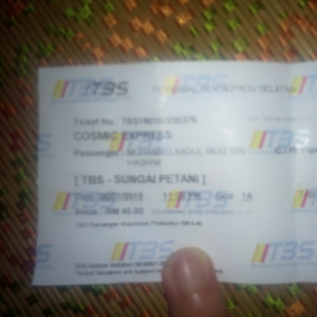 Tiket Bas Tbs Ke Sp Kedah Tickets Vouchers Attractions Tickets On Carousell