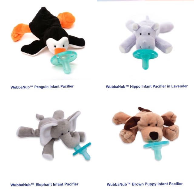 WubbaNub Pacifier Plush Toy, Babies & Kids, Nursing & Feeding, Weaning