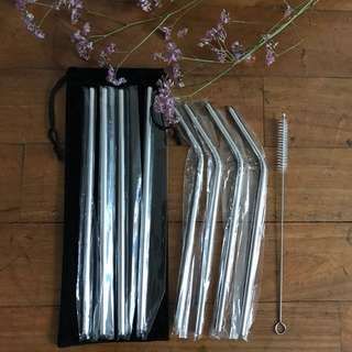 Bundle Stainless Steel Straw Set
