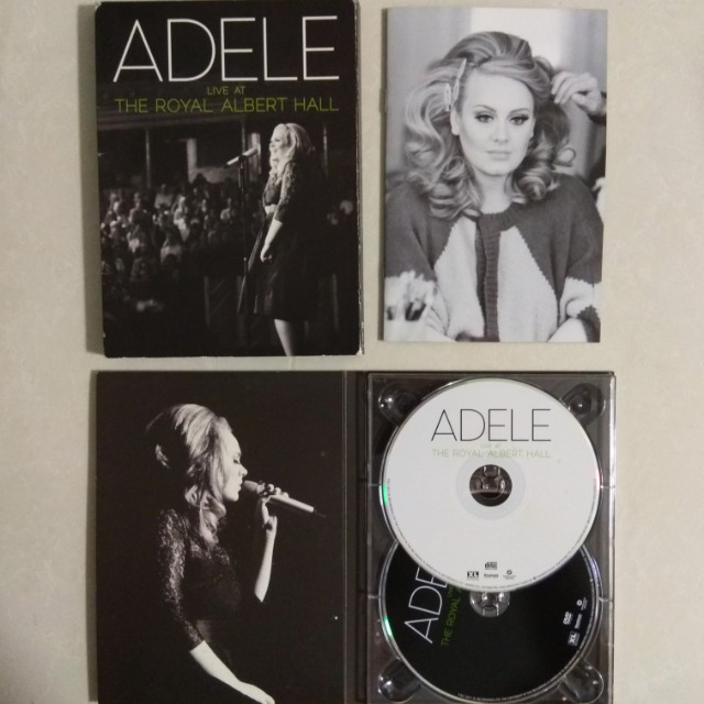Arthcd Adele Live At The Royal Albert Hall Cd Dvd Someone Like You Rolling In The Deep I Can T Make You Love Me Set Fire To The Rain Etc Hobbies