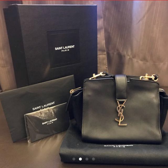 ysl mini cabas